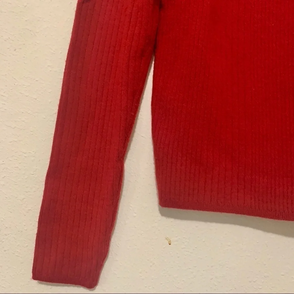 VERSUS•maroon polo sweater size S
